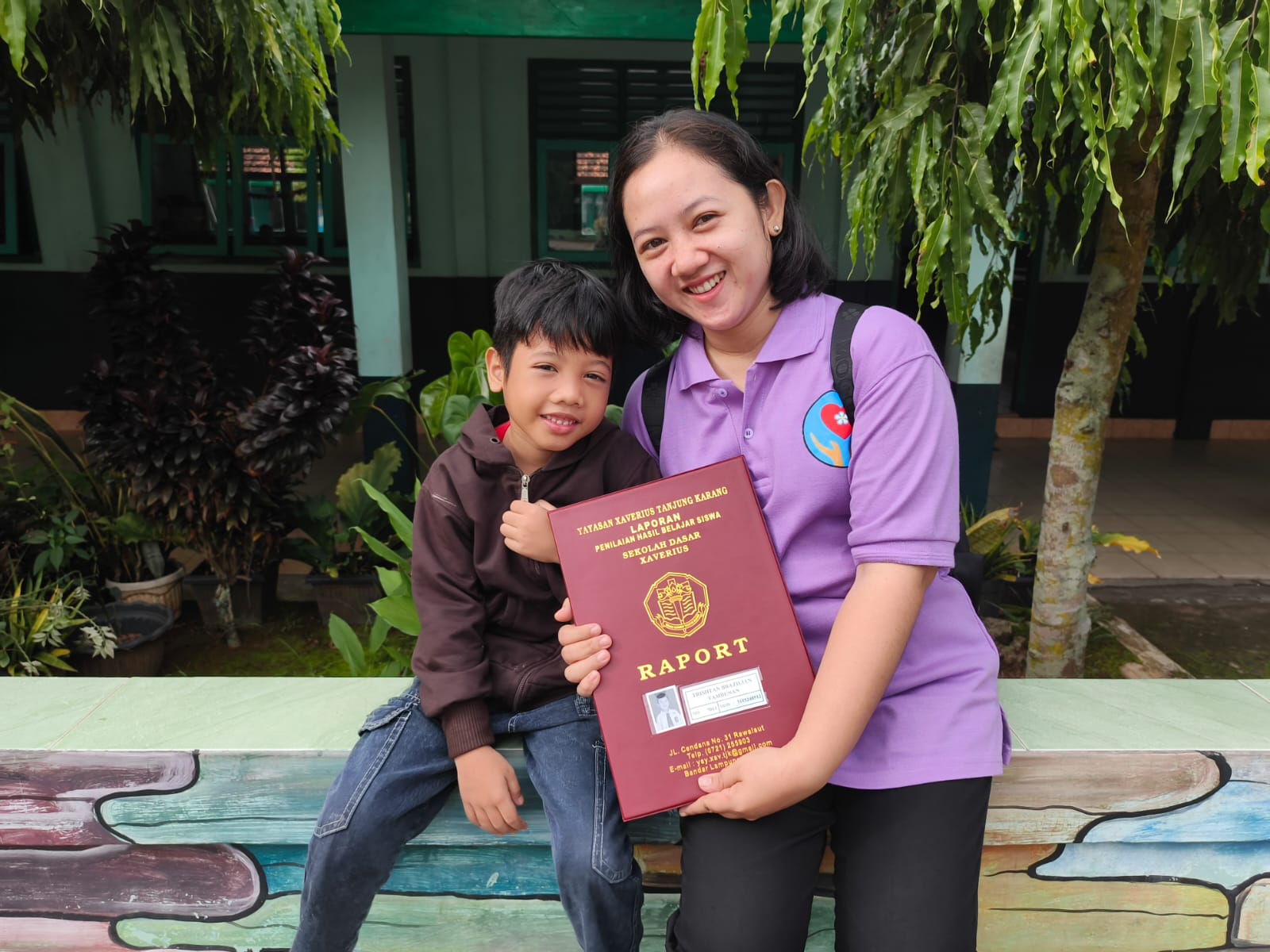 Semester Ganjil Berakhir, SD Xaverius Kotabumi Bagikan Hasil Belajar Siswa