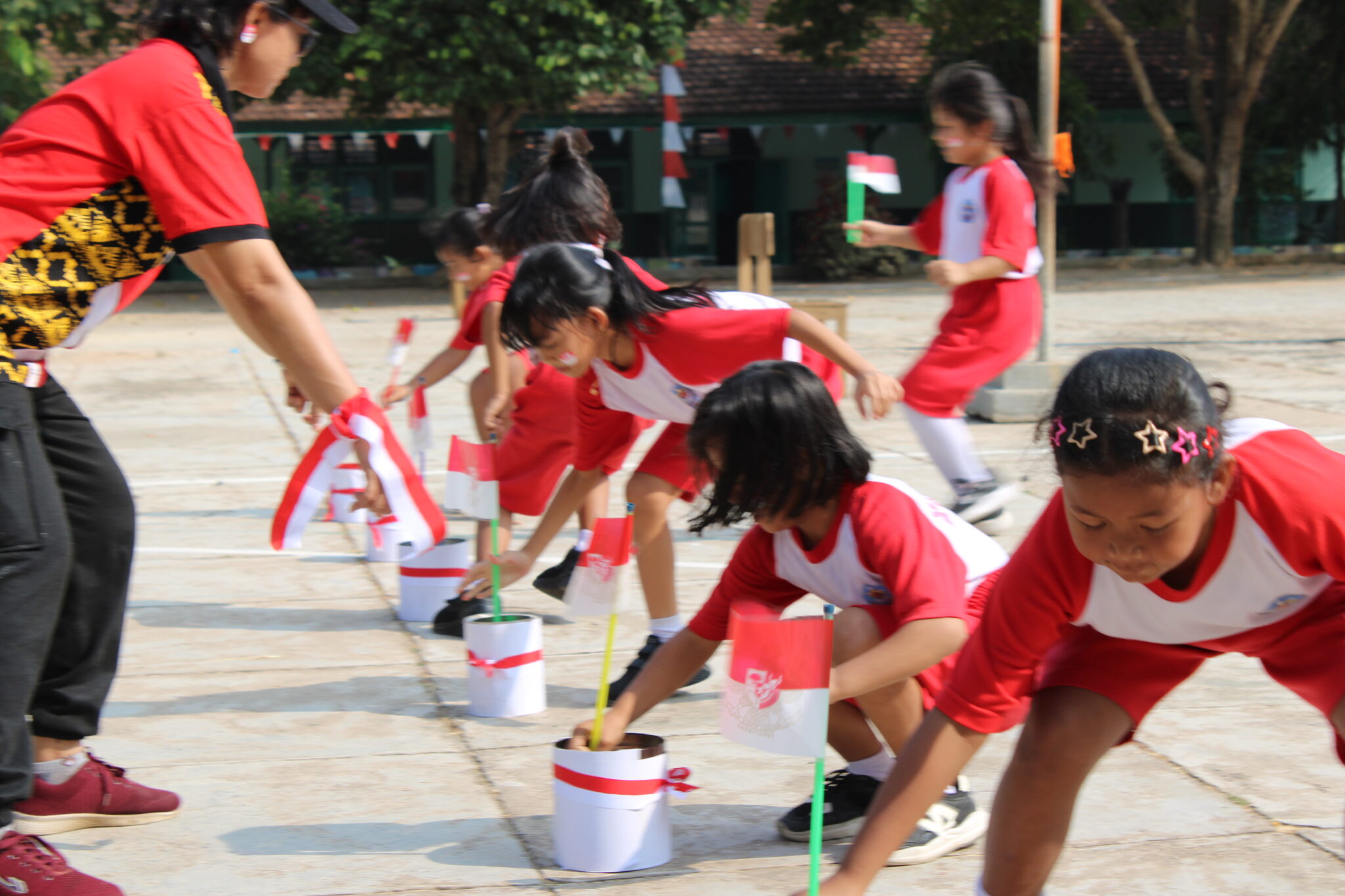 Semarak HUT ke-81 RI, Perlombaan di SD Xaverius Kotabumi Berlangsung Meriah