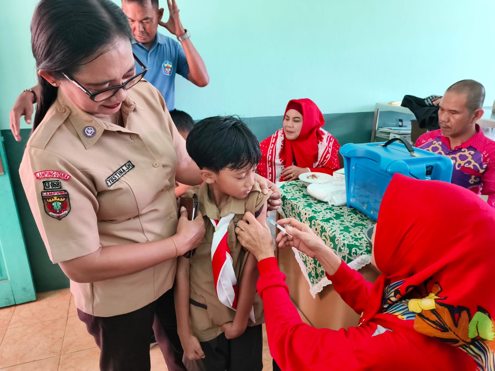 Pelaksanaan BIAS di SD Xaverius Kotabumi, Dukung Kesehatan dan Perlindungan Anak