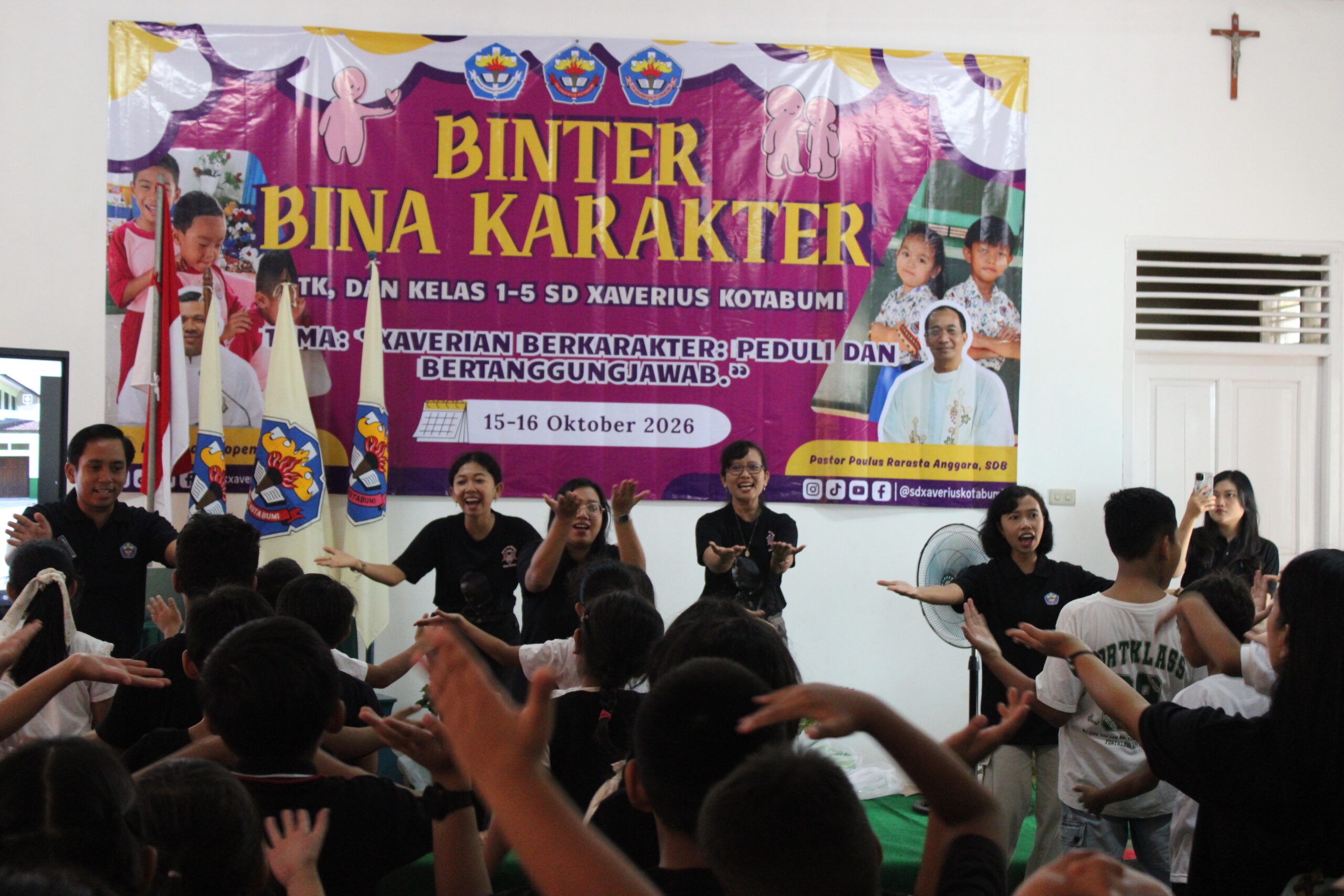 Seru dan Bermakna! Binter Kelas 3–5 SD Xaverius Kotabumi Tanamkan Karakter Peduli dan Bertanggung Jawab